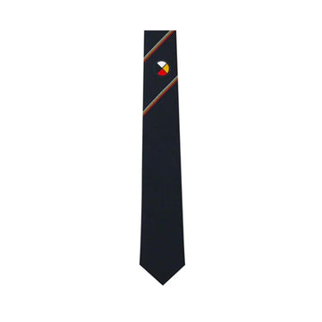Open image in slideshow, Indigenous Artist Collection: Men's Tie: Medicine Wheel