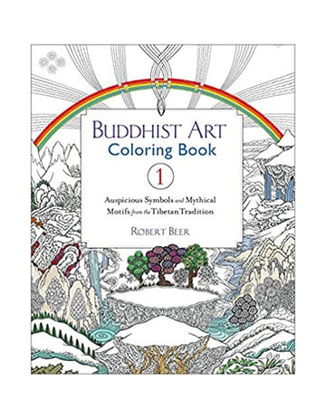 Open image in slideshow, Buddhist Art Coloring Book 1
