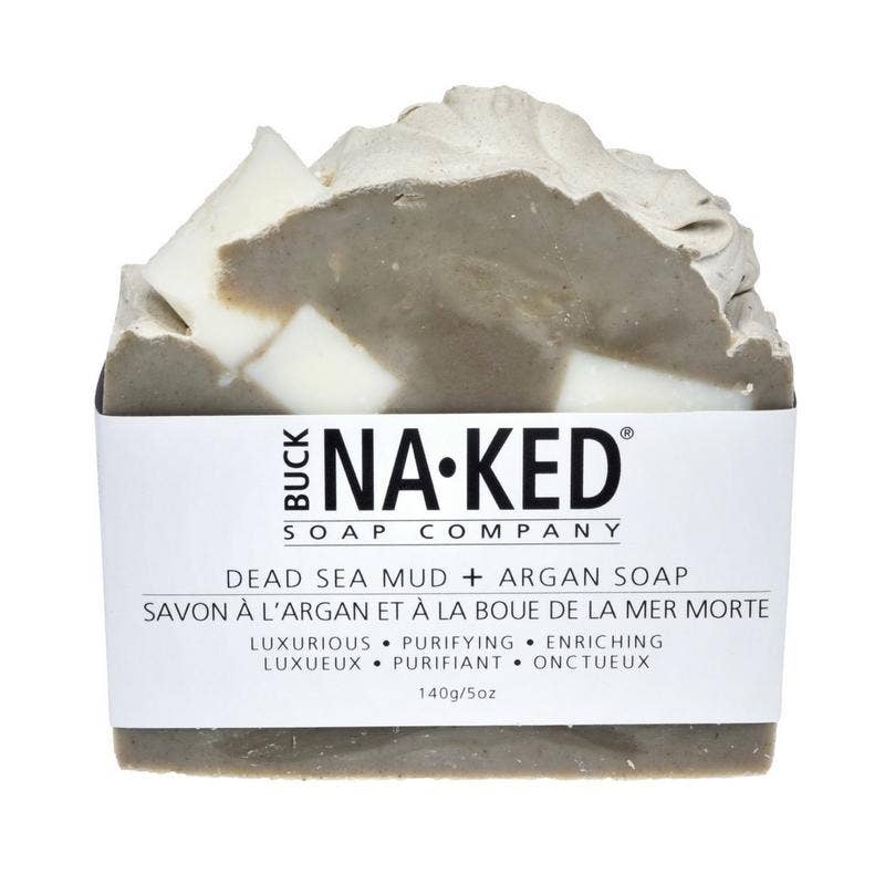 Dead Sea Mud & Argan Soap - 140g/5oz by The Buck Naked Soap Company