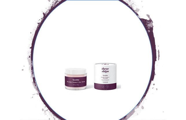 3 SHIPS: Soothe Rosehip Vitamin C Mask
