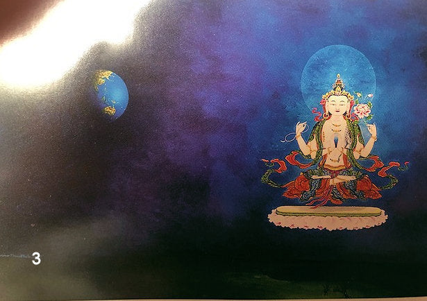 Buddhist Art Cards by Karma Phuntsok (small)