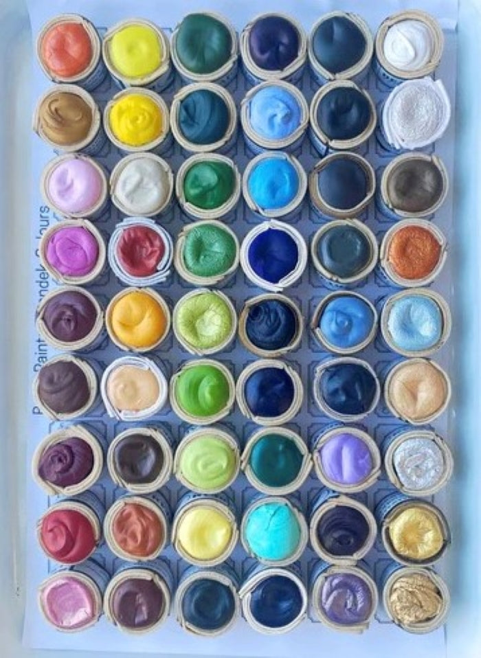 Beam Paints - Complete Set of 54 Handcrafted Indigenous Organic Plastic Free Paintstones