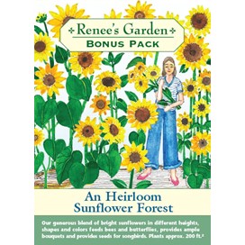 A Sunflower Forest, Bonus Pack by Renee's Garden