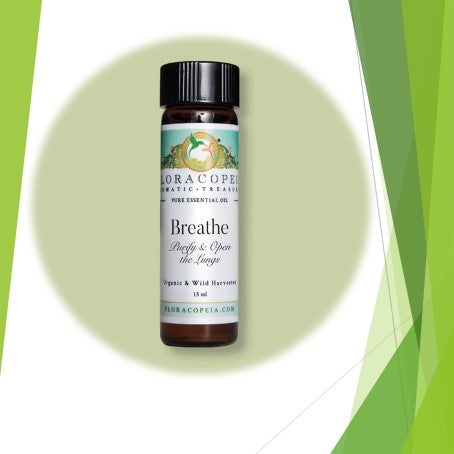 Breathe Organic Essential Oil Blend by Floracopeia 15 ml.