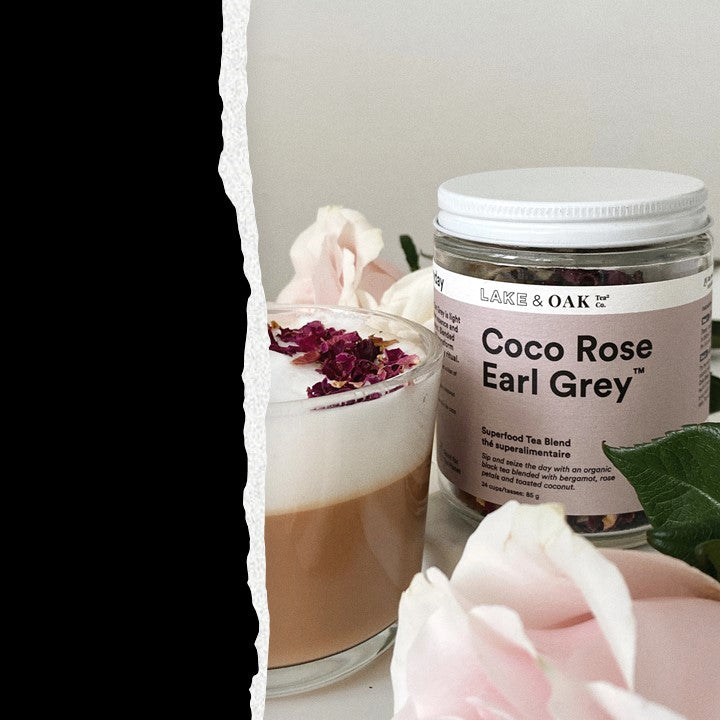 Coco Rose Earl Grey by Lake & Oak Tea Co.