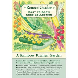 Rainbow Kitchen Garden by Renee's Garden