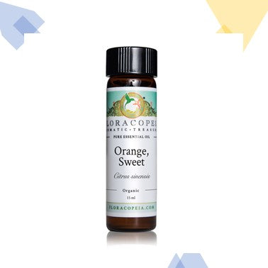 Sweet Orange Organic Essential Oil by Floracopeia 15 ml.