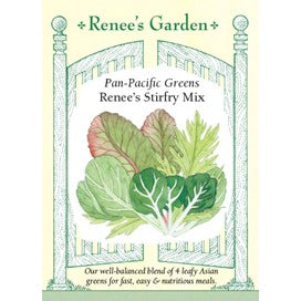 Greens, Asian Stirfry Mix by Renee's Garden