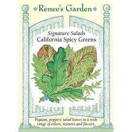 Greens, California Spicy: Signature Salads by Renee's Garden