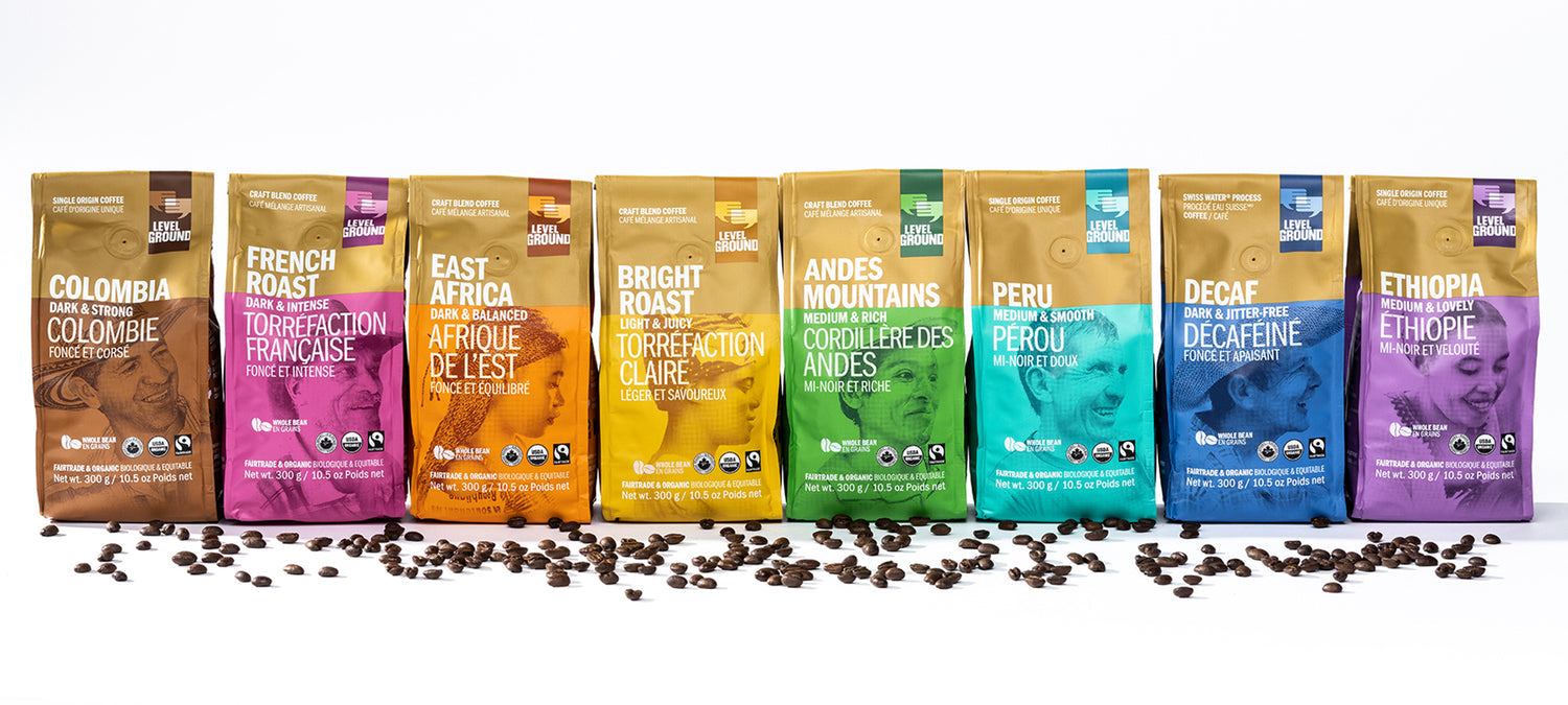 Peru Organic Fair Trade Coffee by Level Ground 300 grams