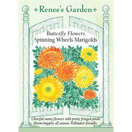 Marigolds, Spinning Wheels Butterfly mix by Renee's Garden