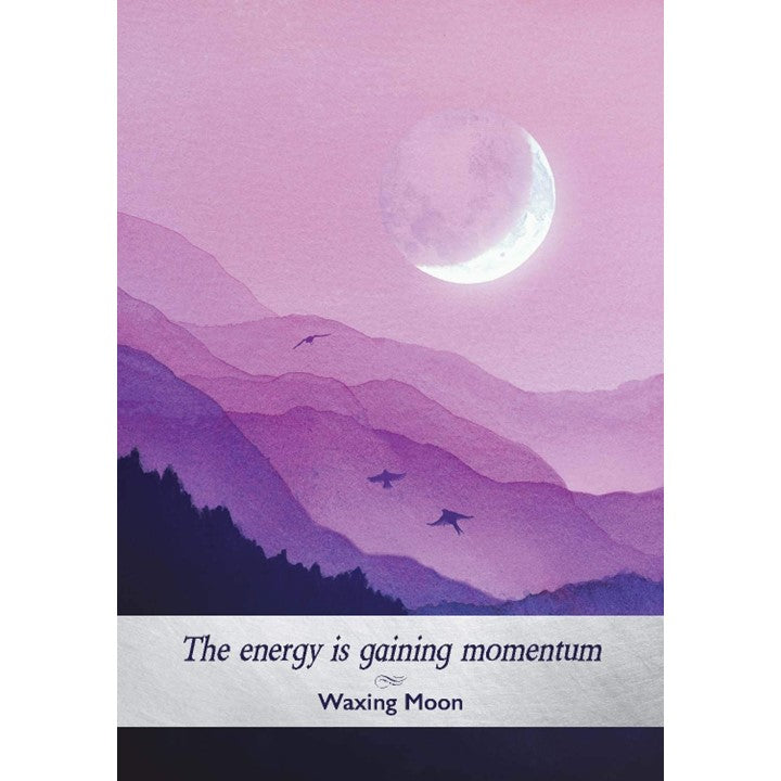 Moonology Oracle Cards: A 44-Card Deck and Guidebook Cards by Yasmin Boland, Nyx Rowan (Illustrator)