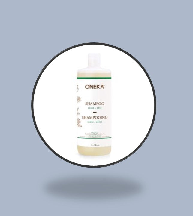 ONEKA Cedar & Sage Shampoo 500 ml. with pump