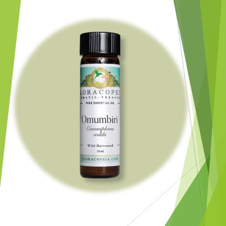 Omumbiri Organic Wild Crafted Essential Oil by Floracopeia .15ml.