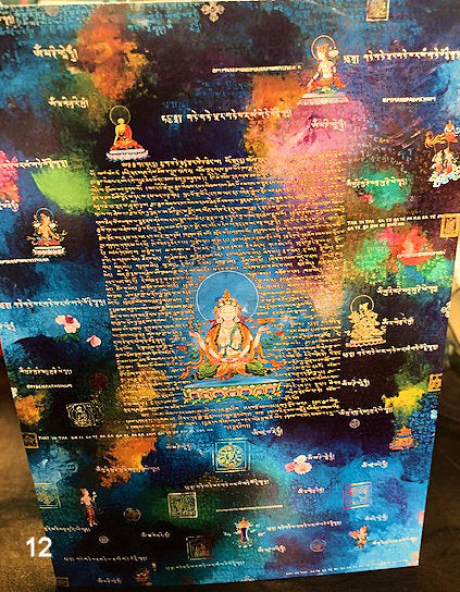 Buddhist Art Cards by Karma Phuntsok (Large)