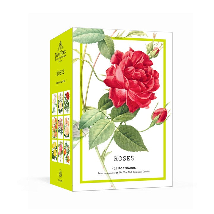 Roses: 100 Postcards from the Archives of The New York Botanical Garden Cards by The New York Botanical Garden