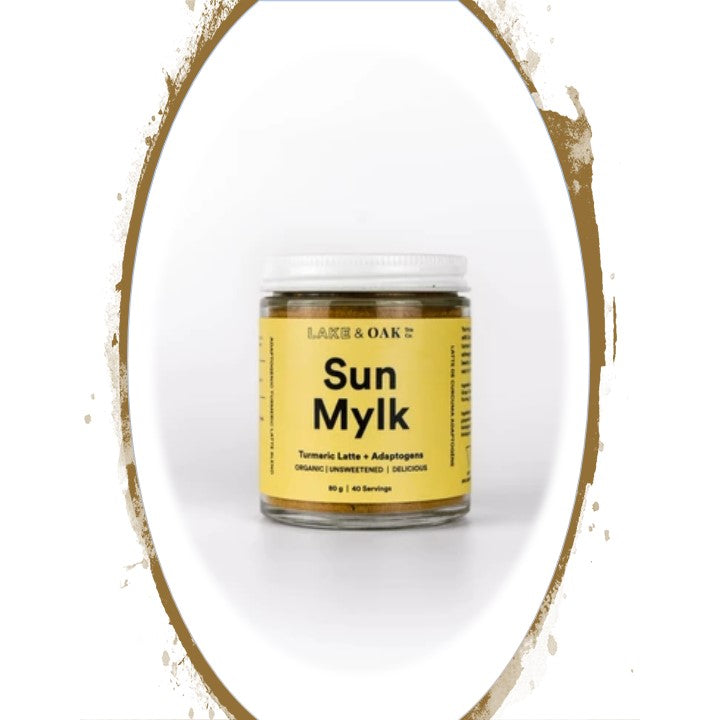 Sun Mylk: Adaptogenic Tumeric Latte Blend by Lake & Oak Tea Co.