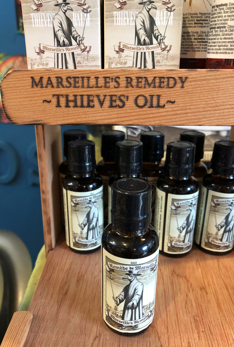 Marseille's Remedy: Thieves Oil: Organic Blend from Wild Creek Naturals, 30 mil.