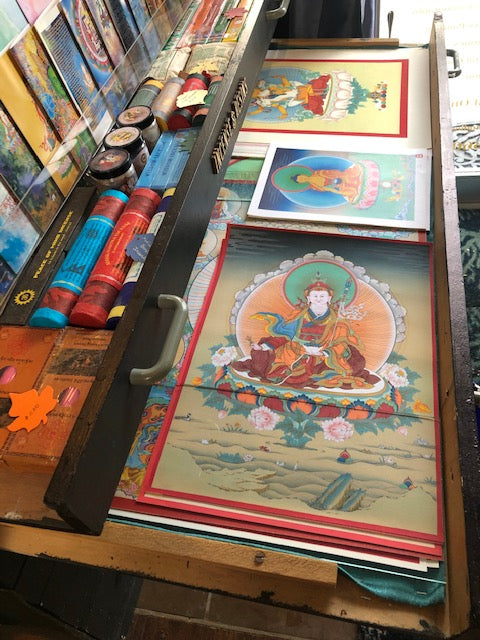 Guru Rinpoche 11" x 16 3/8" Ltd. Edition Giglee Canvas priont by Urgyen Gyalpo